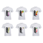 t-shirt design for JUMP